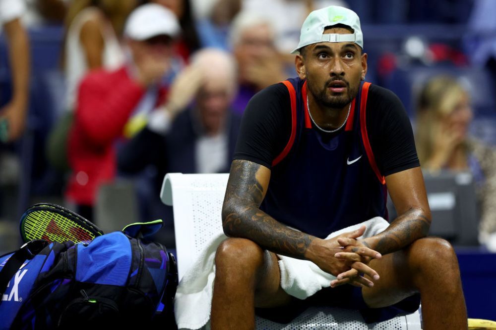 Nick Kyrgios, amendă-record la US Open: tenismenul australian va pierde $32,000 din premiul uriaș câștigat la New York_10