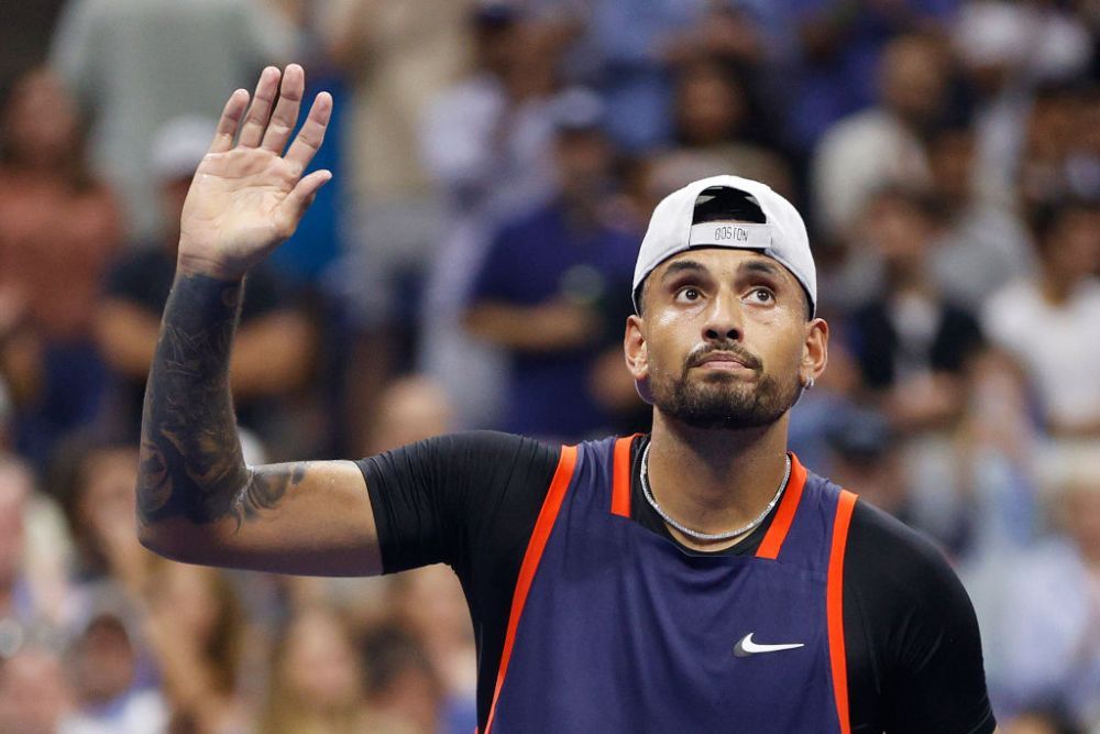 Nick Kyrgios, amendă-record la US Open: tenismenul australian va pierde $32,000 din premiul uriaș câștigat la New York_13