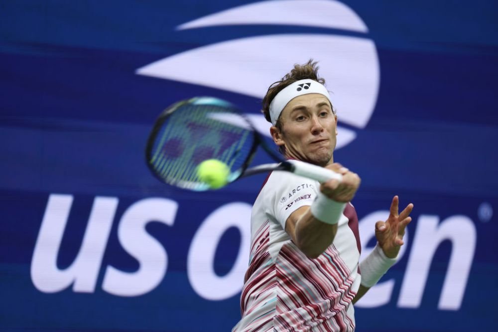 Alcaraz - Tiafoe și Ruud - Khachanov, semifinalele US Open 2022: eliminat în sferturi, Andrey Rublev a plâns ca un copil_13