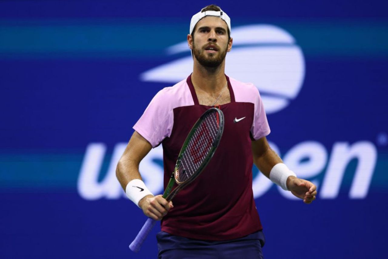 Alcaraz - Tiafoe și Ruud - Khachanov, semifinalele US Open 2022: eliminat în sferturi, Andrey Rublev a plâns ca un copil_19