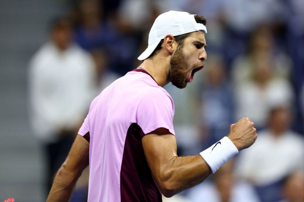 Alcaraz - Tiafoe și Ruud - Khachanov, semifinalele US Open 2022: eliminat în sferturi, Andrey Rublev a plâns ca un copil_20