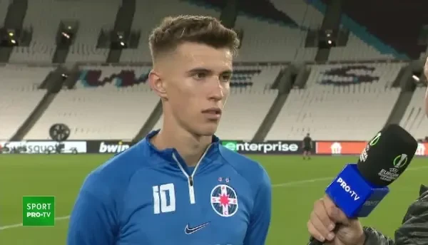 Octavian Popescu, interviu pentru PRO TV înainte de West Ham - FCSB (07.09.2022)