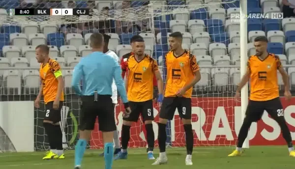 FC Ballkani - CFR Cluj: ocazie Deac (minutul 8)