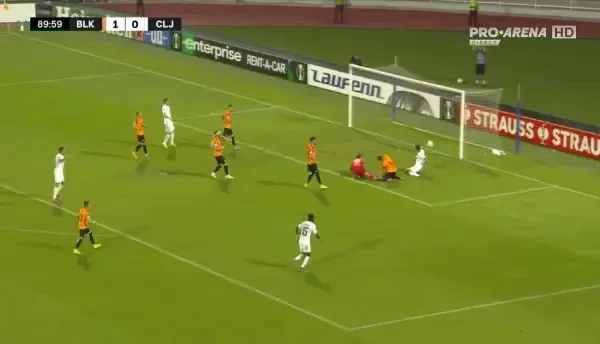 FC Ballkani - CFR Cluj 1-1 (Gol Yuri)
