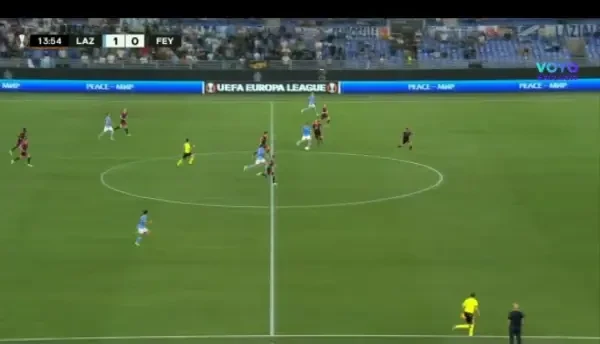 Lazio - Feyenoord 2-0 (Gol Anderson)