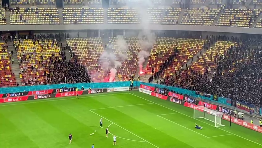 S-au încins spiritele înainte de derby-ul ligii secunde! Fanii dinamoviști și cei steliști, dueluri crâncene la stadion_7