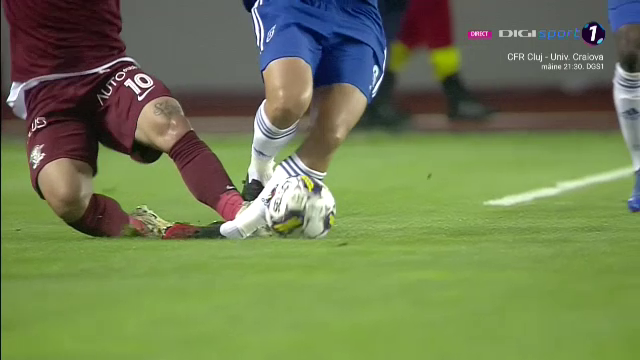 Ce a fost în capul său!? Alex Ioniță, eliminat după un fault brutal la Achim_5