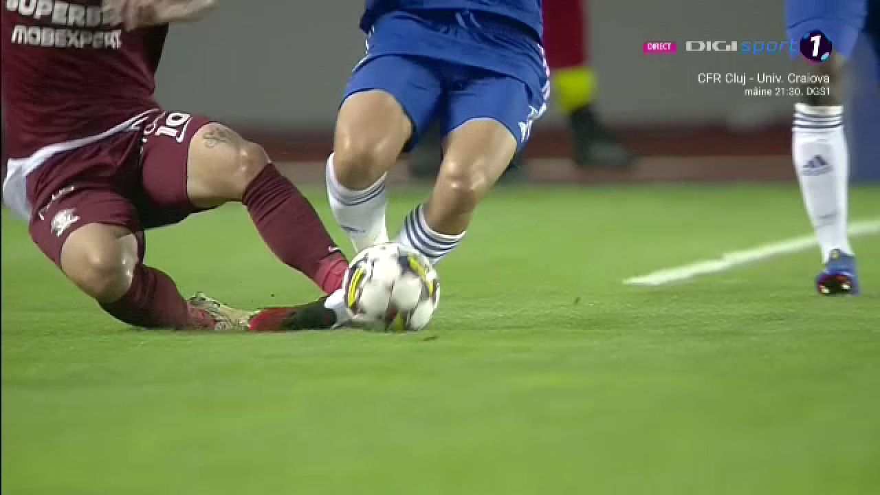Ce a fost în capul său!? Alex Ioniță, eliminat după un fault brutal la Achim_6