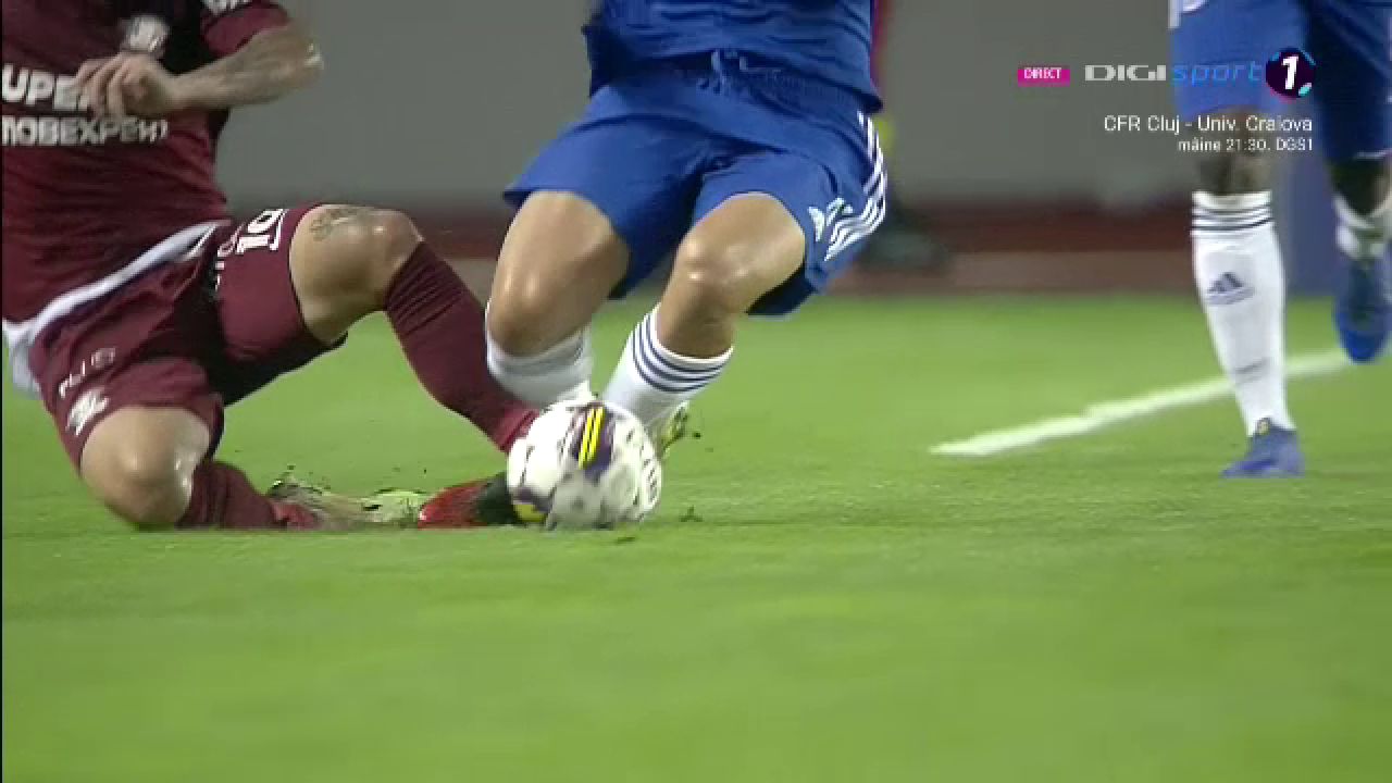 Ce a fost în capul său!? Alex Ioniță, eliminat după un fault brutal la Achim_7