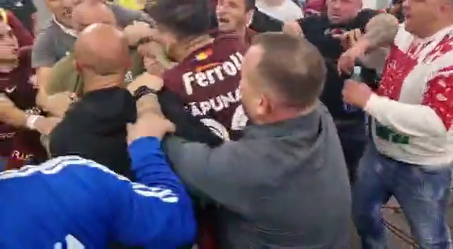 Săpunaru, implicat în violențe majore la finalul meciului. Reacția lui Mihai Stoica: 