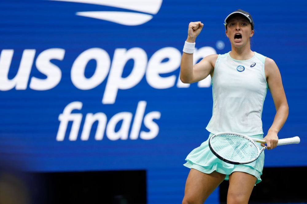 Iga Swiatek - Ons Jabeur 6-2, 7-6, în finala US Open 2022: prima jucătoare a lumii devine triplă campioană de Grand Slam! _22