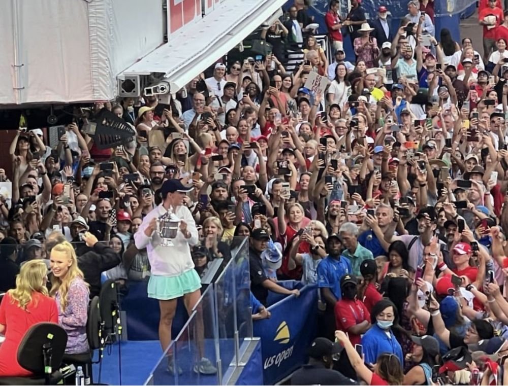 Invazie poloneză la New York! Campioana US Open, Iga Swiatek, adulată ca un rockstar de mii de oameni_20