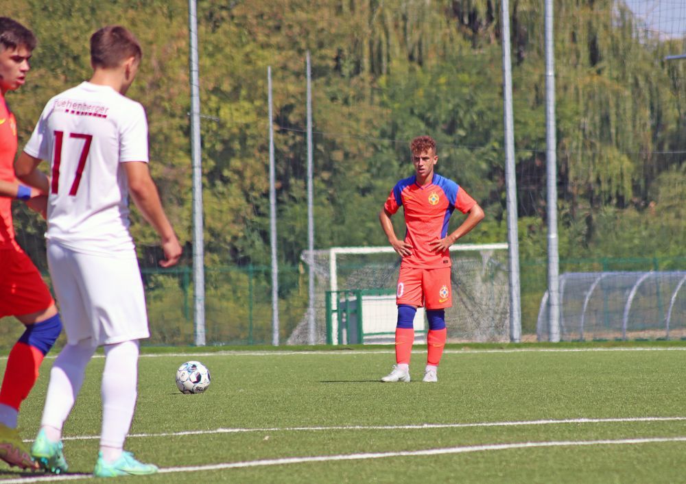 FCSB a învins Rapidul la un scor confortabil în Liga de Tineret. Conducea cu 4-0, în minutul 26_14
