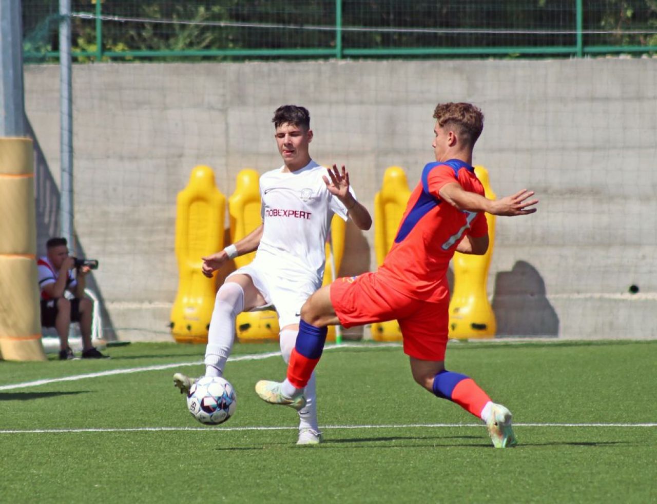 FCSB a învins Rapidul la un scor confortabil în Liga de Tineret. Conducea cu 4-0, în minutul 26_28