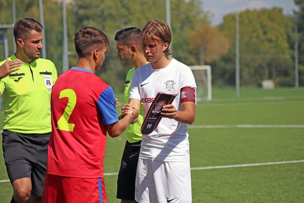 Cum s-a descurcat fiul lui Dan Șucu în derby-ul cu FCSB. Puștiul milionarului a fost căpitanul echipei U17 a Rapidului_5