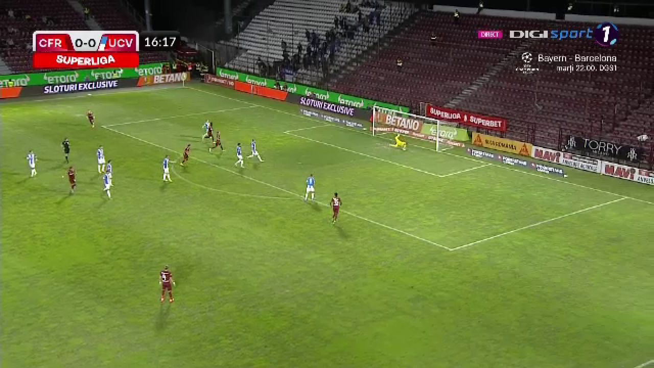 Ce a spus Karlo Muhar după supergolul înscris în CFR Cluj - Universitatea Craiova 2-0_8