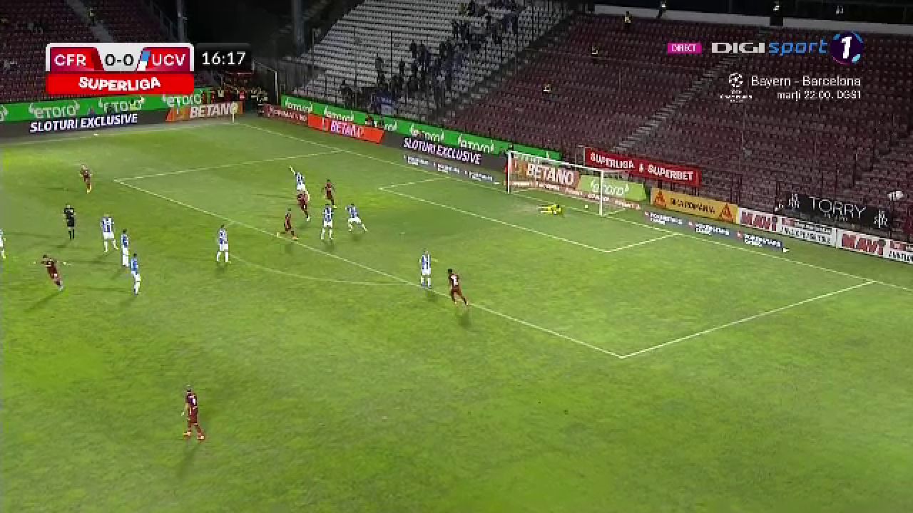 Ce a spus Karlo Muhar după supergolul înscris în CFR Cluj - Universitatea Craiova 2-0_10