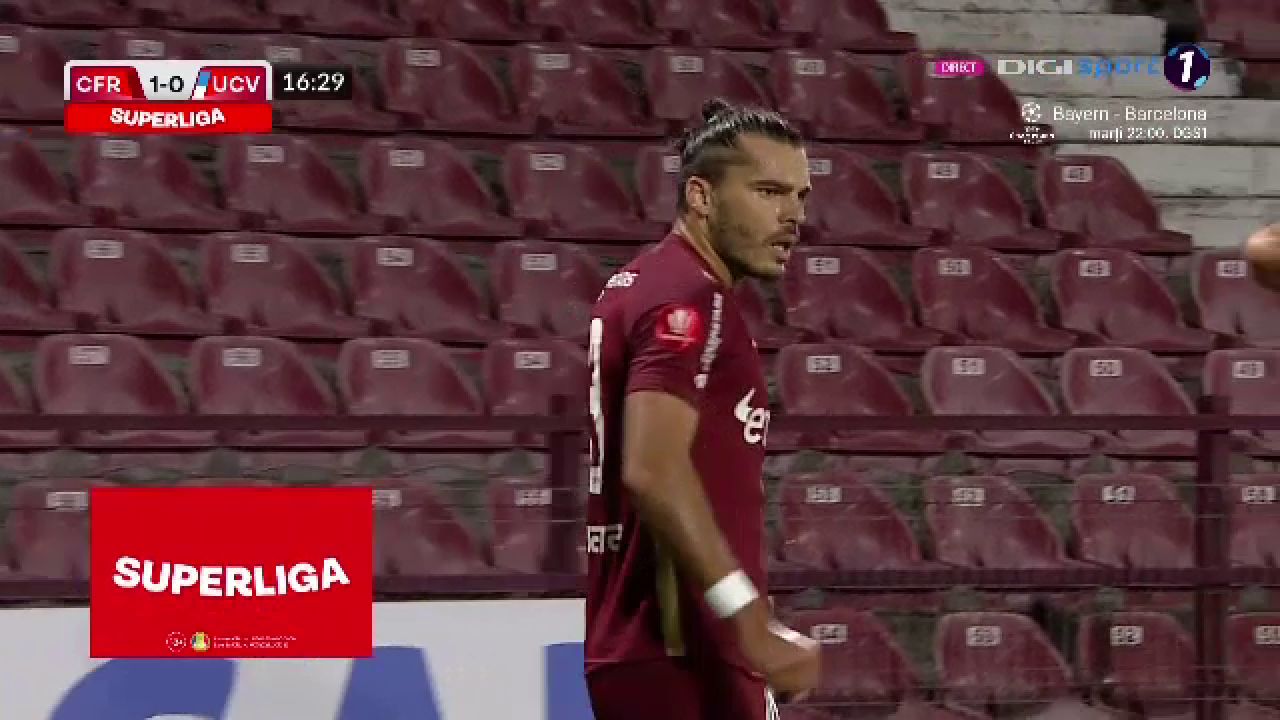 Ce a spus Karlo Muhar după supergolul înscris în CFR Cluj - Universitatea Craiova 2-0_17