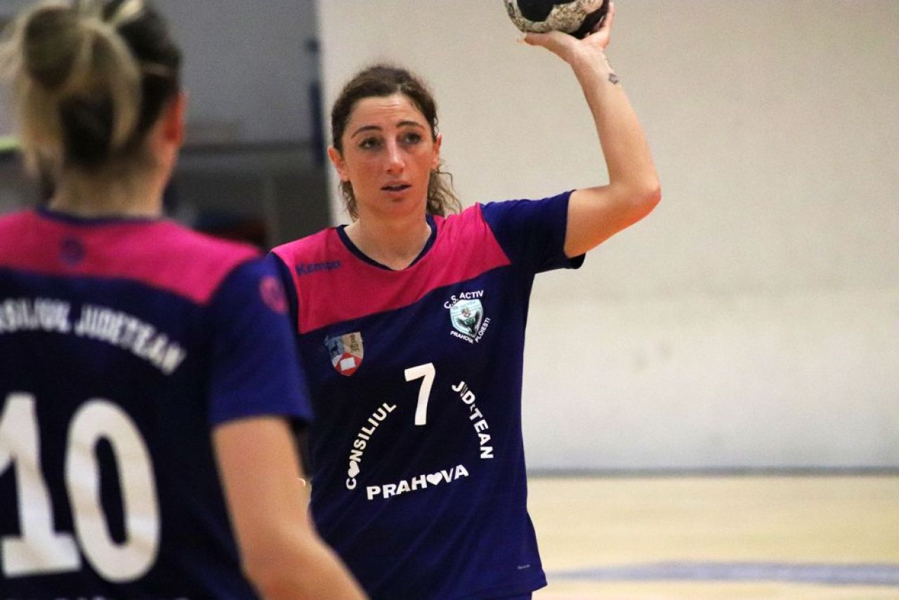 Patricia Vizitiu a debutat la noua echipă, la aproape 20 de ani de la primul meci jucat la senioare _9