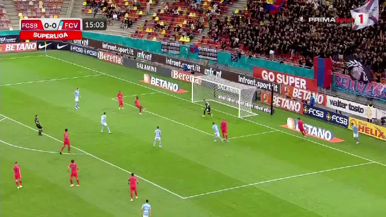 Gafă colosală a lui Joyskim Dawa în FCSB - FC Voluntari! Camerunezul, salvat de fanion_7