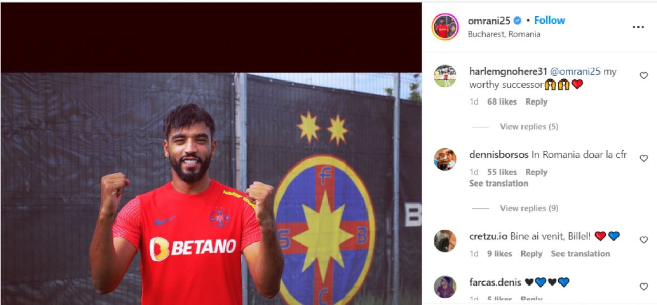 Billel Omrani, numit „Iuda” de un fost coechipier după ce a semnat cu FCSB! Ce i-a transmis Harlem Gnohere _3
