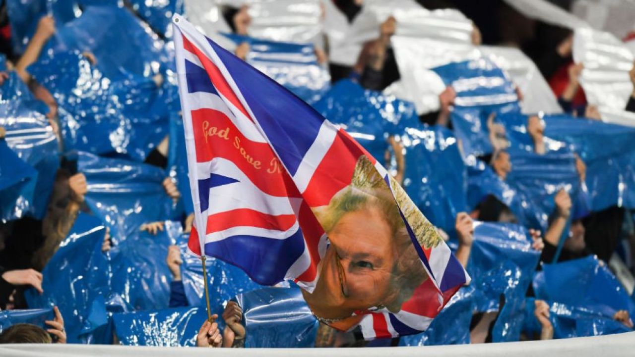 Omagiu pentru Regina Elisabeta a II-a în UEFA Champions League! Momentul emoționant de la Rangers - Napoli _1