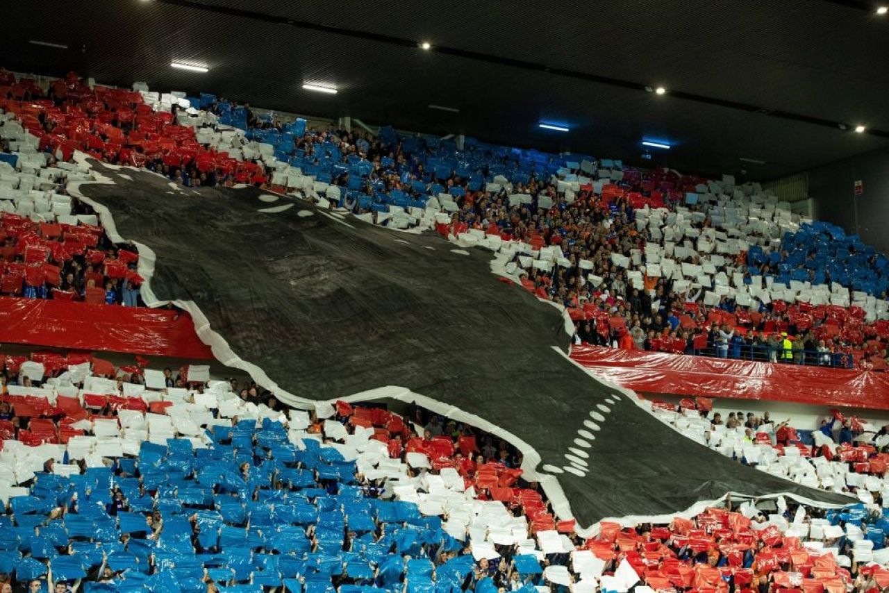 Omagiu pentru Regina Elisabeta a II-a în UEFA Champions League! Momentul emoționant de la Rangers - Napoli _10