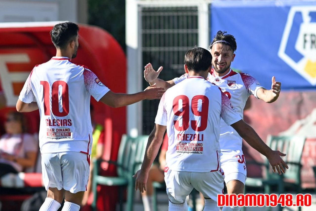 Dinamo, prima victorie la scor după retrogradarea istorică! Un fotbalist basc a debutat la echipa lui Ovidiu Burcă_1