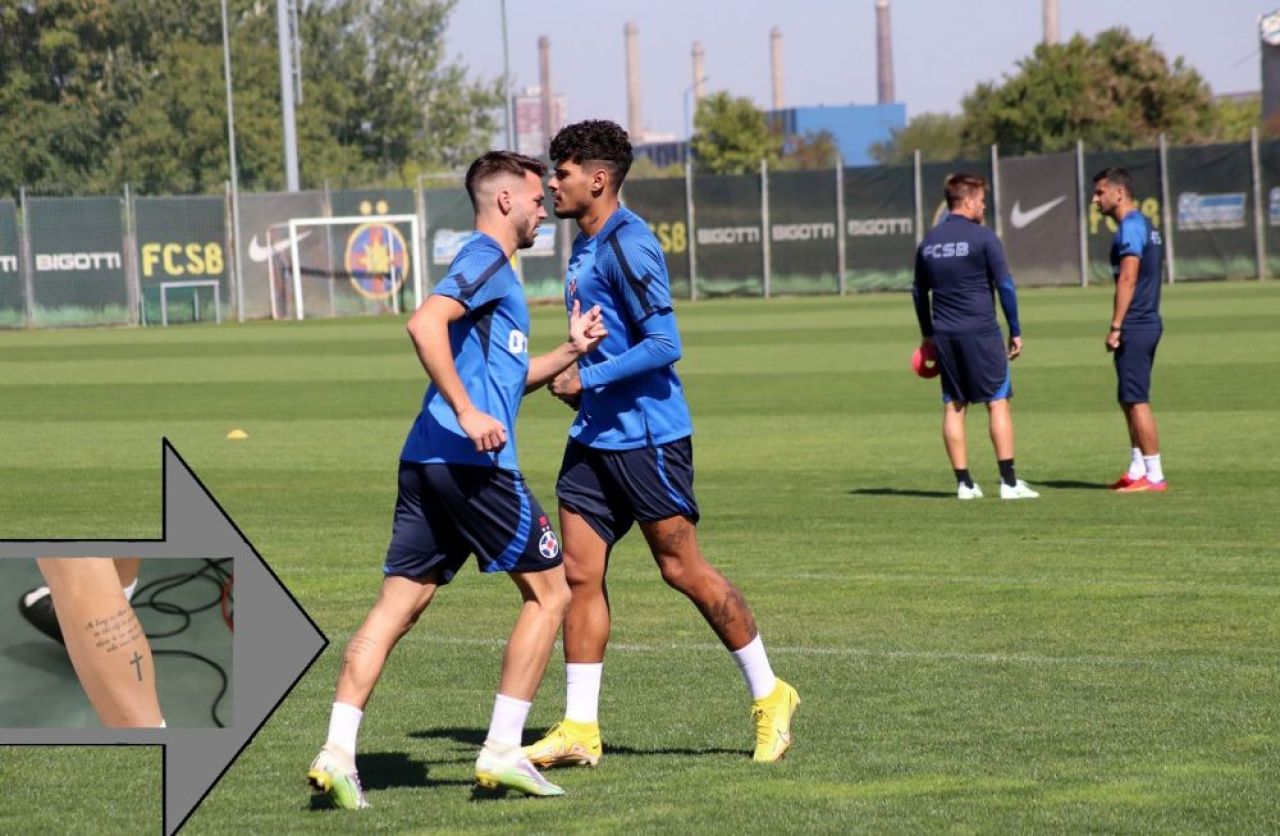 Cordea și-a făcut un tatuaj pe placul patronului FCSB. Ce mesaj a ales preferatul lui Gigi Becali_1