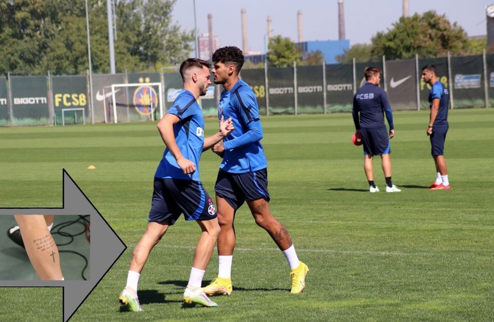 Cordea și-a făcut un tatuaj pe placul patronului FCSB. Ce mesaj a ales preferatul lui Gigi Becali_1