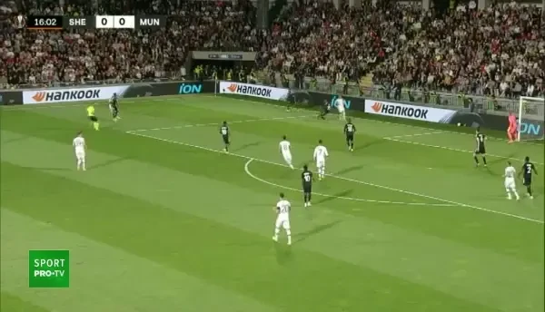 Jadon Sancho deschide scorul în Sheriff - Manchester United