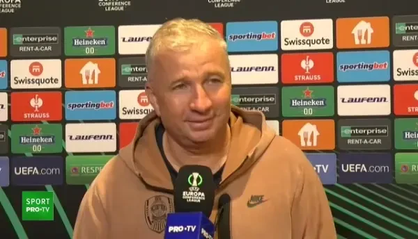 Dan Petrescu, după CFR Cluj - Sivasspor 0-1