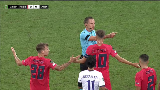 Arena Națională a erupt! Penalty refuzat lui FCSB contra lui Anderlecht, după ce Dawa a fost tras clar de portar_2