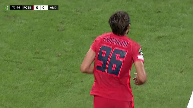 Andrea și mai cum? Numele italianului a fost scris greșit pe tricoul de joc în meciul cu Anderlecht _4