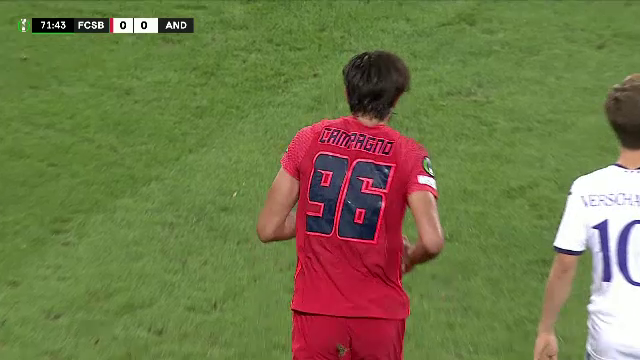 Andrea și mai cum? Numele italianului a fost scris greșit pe tricoul de joc în meciul cu Anderlecht _5