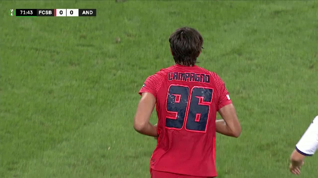 Andrea și mai cum? Numele italianului a fost scris greșit pe tricoul de joc în meciul cu Anderlecht _6