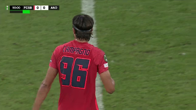 Andrea și mai cum? Numele italianului a fost scris greșit pe tricoul de joc în meciul cu Anderlecht _16