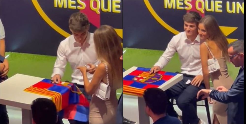 Gavi a dat gol în prelungiri! Nu a plecat acasă doar cu contract nou, ci și cu o cucerire! Fata i-a strecurat un bilețel în mână _8