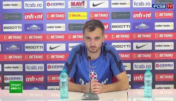 Boban Nikolov, primul interviu la FCSB (17/09/2022)