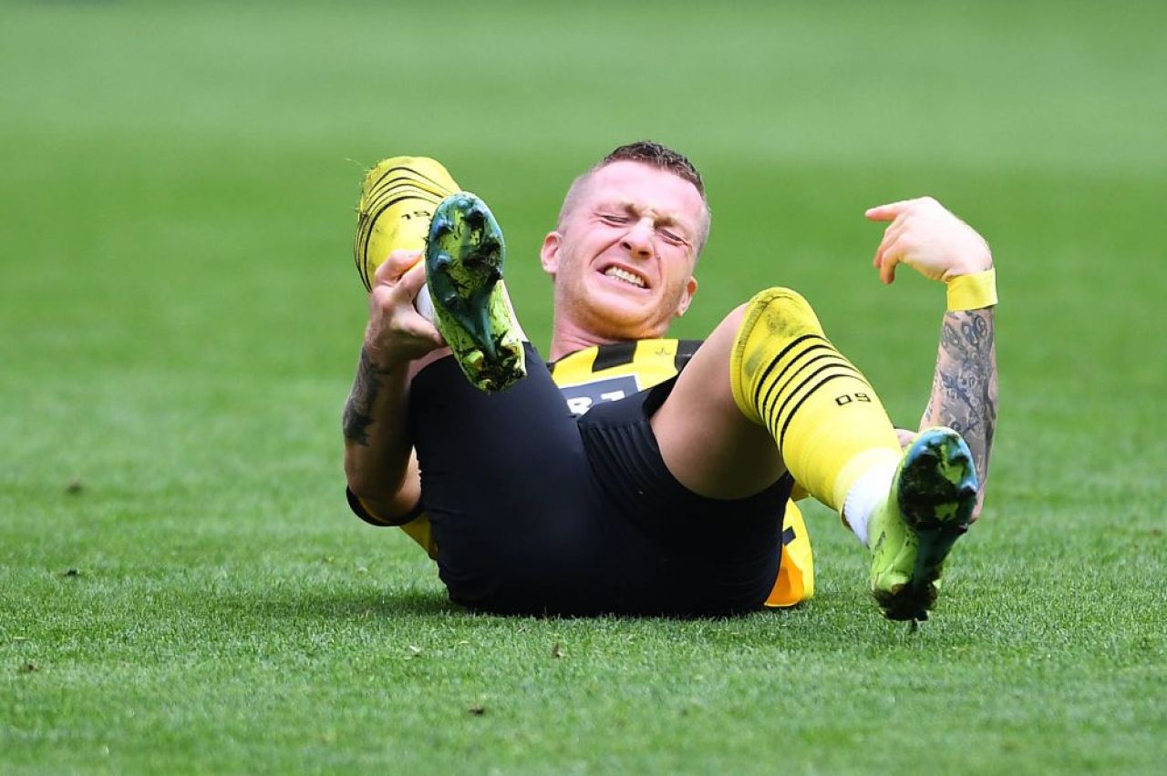 Marco Reus, accidentare oribilă cu două luni înainte de Cupa Mondială! Căpitanul lui Dortmund, scos pe targă de pe teren_1