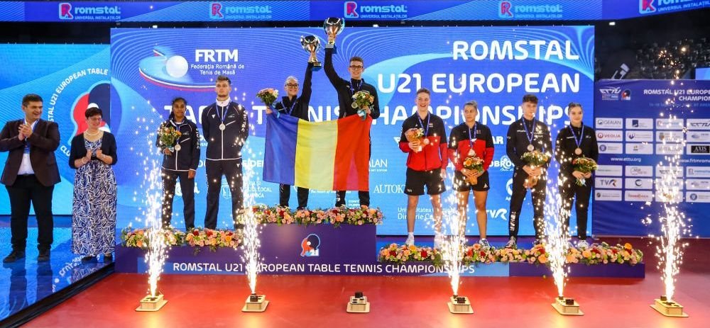 Aur pentru Rom&acirc;nia la Campionatele Europene de tenis de masă!