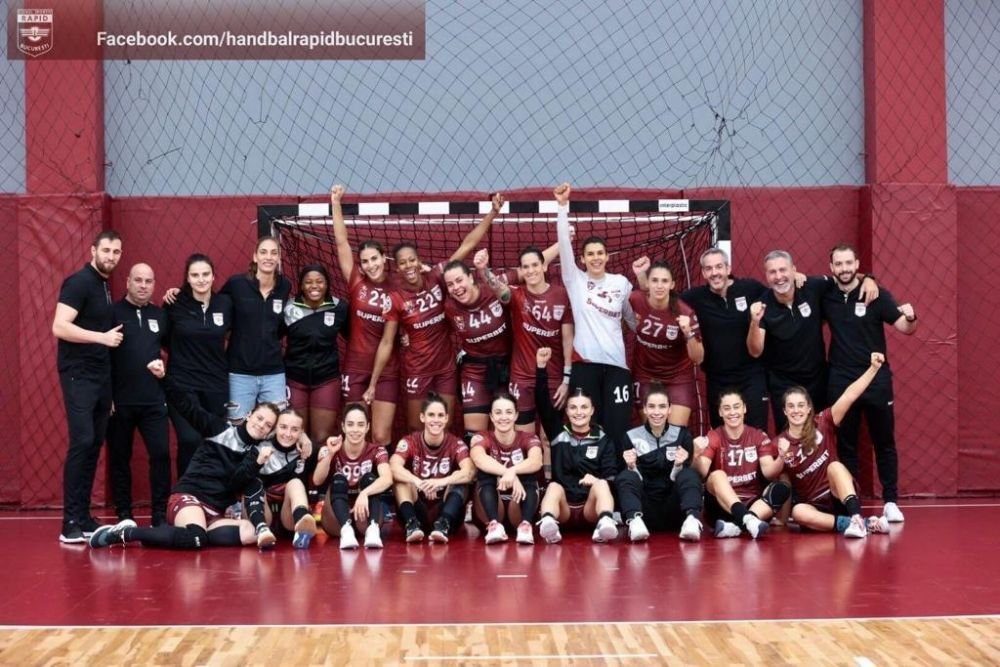 Rapid - Metz 32-32. Egal excelent reușit de campioana Rom&acirc;niei după o revenire fabuloasă &icirc;n repriza a doua&nbsp;