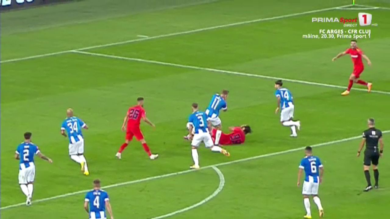 A fost sau nu penalty la lovitura cap în cap dintre Bancu și Compagno? Explicațiile lui Ion Crăciunescu_11