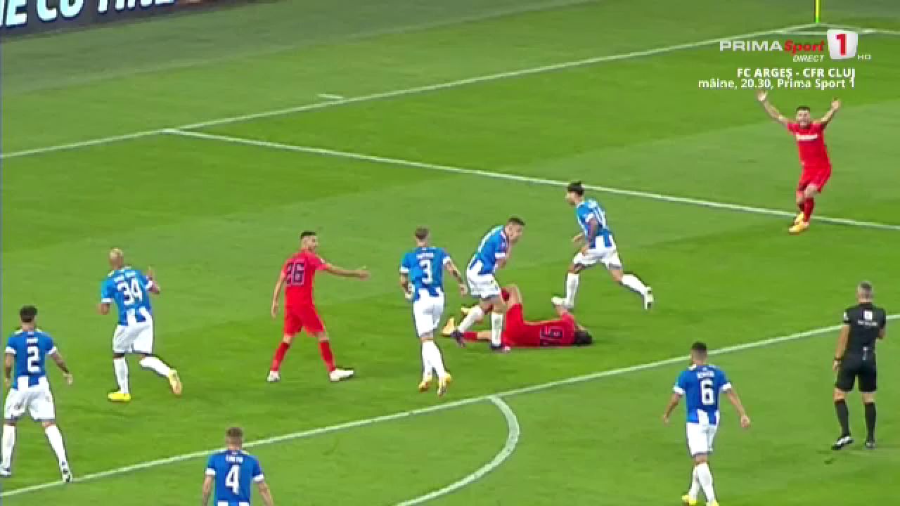 A fost sau nu penalty la lovitura cap în cap dintre Bancu și Compagno? Explicațiile lui Ion Crăciunescu_12