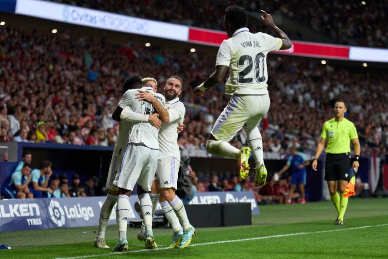 „Ești o maimuță!” Scandări rasiste ale fanilor lui Atletico la adresa lui Vinicius! Real s-a impus în derby-ul Madridului _12