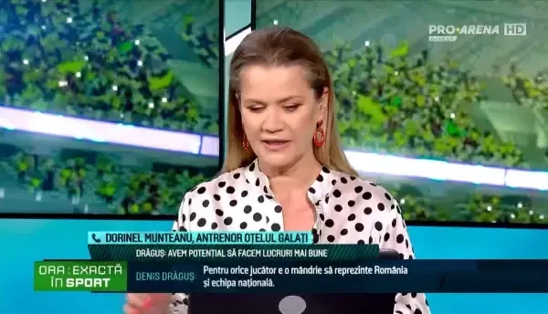 Dorinel Munteanu, la Ora Exactă în Sport (21/09/2022)