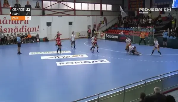 Măgura Cisnădie - Rapid 25-34, &icirc;n etapa a cincea din Liga Florilor