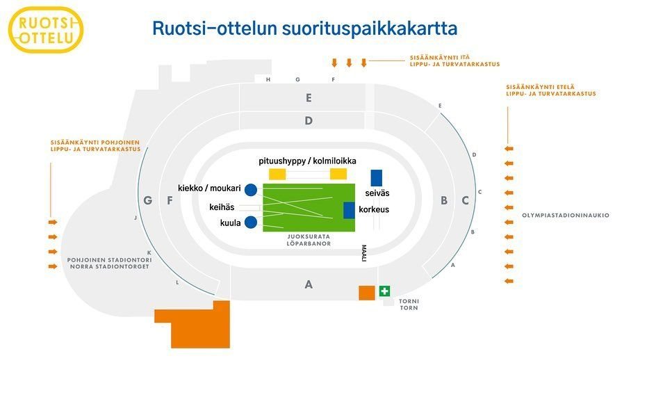 Stadionul străjuit de un turn înalt de 72 de metri. Tot ce trebuie să știi despre cea mai mare arenă din Finlanda. Meciul tricolorilor e vineri, de la 21:45_25