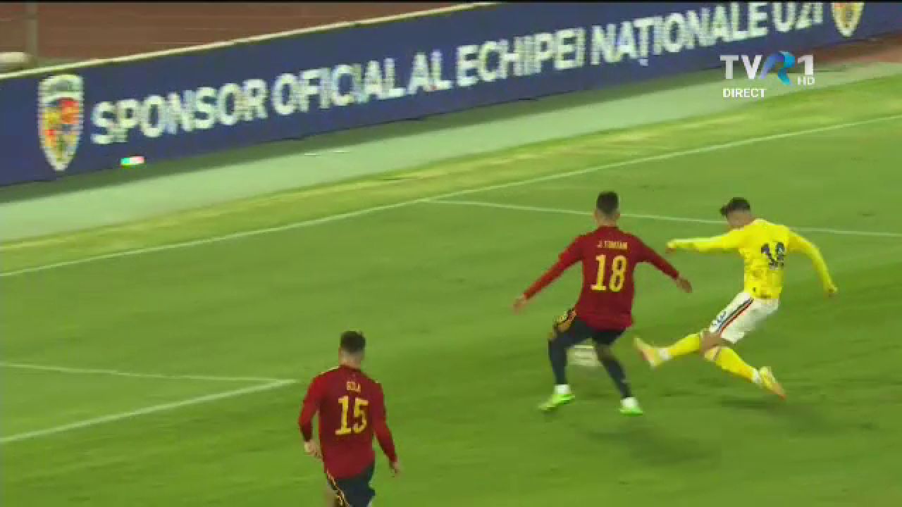 România U21 - Spania U21 1-4! Naționala de tineret, fără replică în fața „Furiei Roja”_5