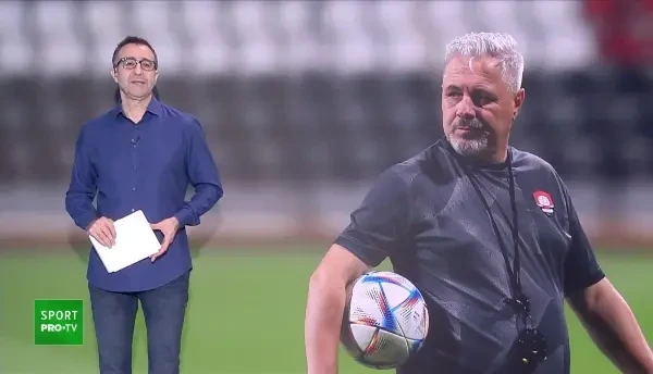 Imaginile momentului! Marius Șumudică a făcut spectacol de ziua Arabiei Saudite. Dans cu sabia în mână